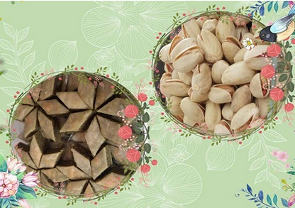 خشکبار و شیرینی خانگی