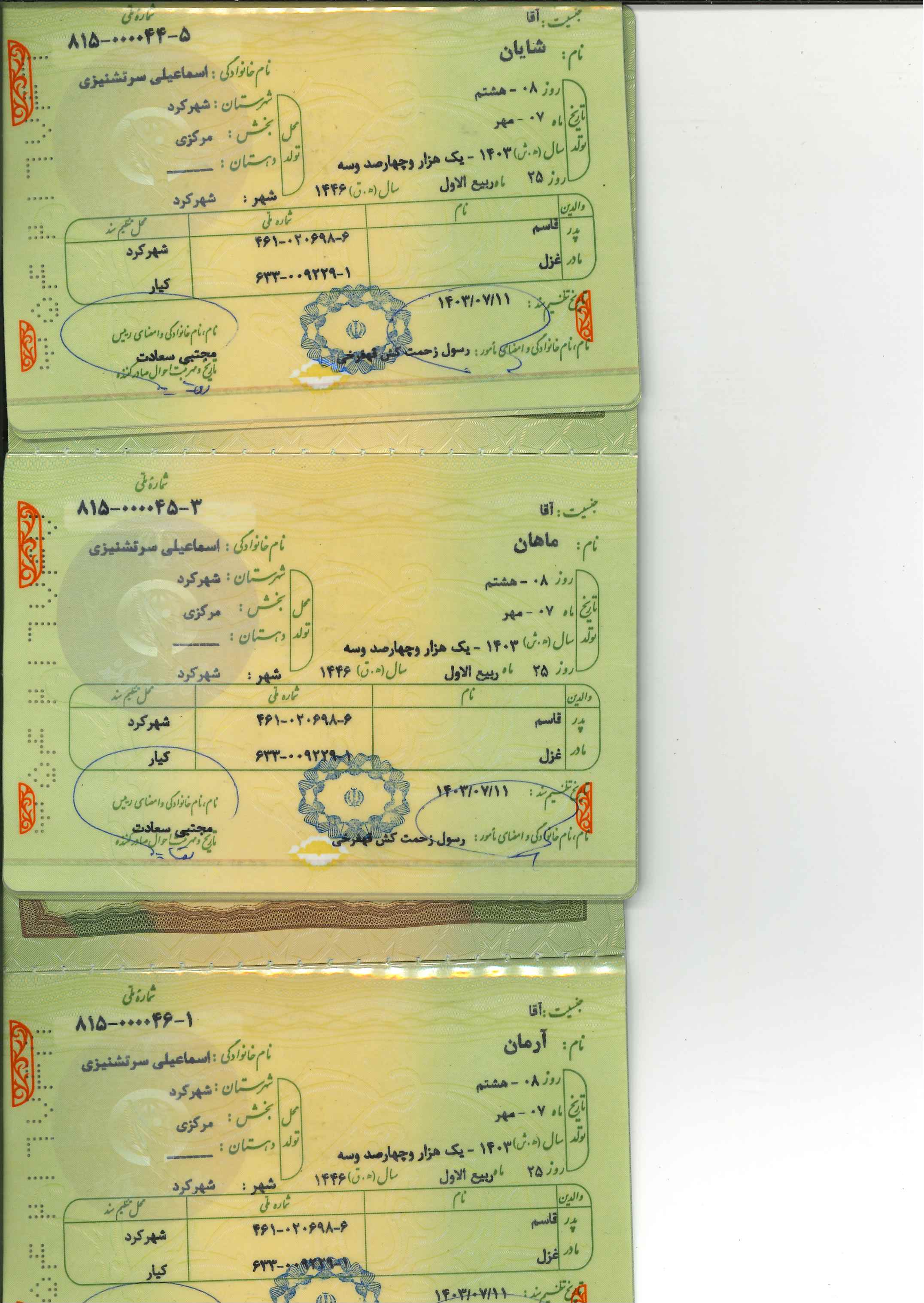 اسماعیلی سرتشنیزی